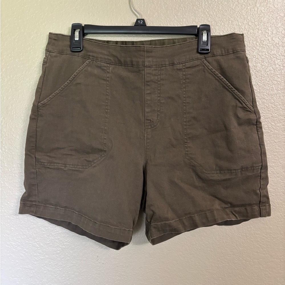 Nautica Olive Green Cargo Shorts Casual Style